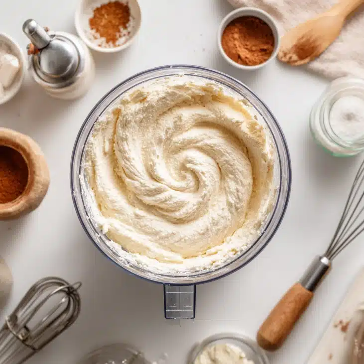 High Protein Cottage Cheese Tiramisu: No-Bake Dessert 6 Blending cottage cheese cream