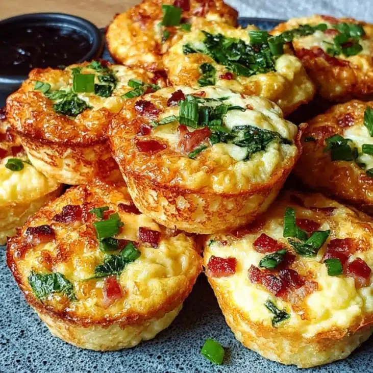 Easy Egg Cottage Cheese Muffins Recipe 4 Whisking egg and cottage cheese mixture for muffins