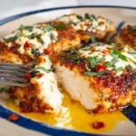 High‑Protein Chicken Parmesan with Cottage Cheese Recipe 6 Chicken parmesan with cottage cheese baked in casserole dish