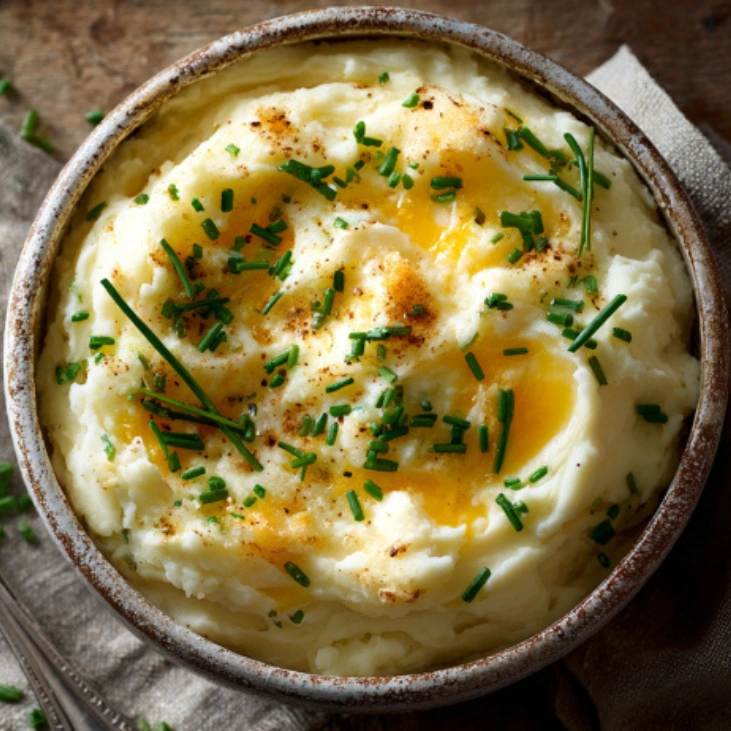 Creamy Cottage Cheese in Mashed Potatoes Recipe 5 Cottage Cheese in Mashed Potatoes served for dinner