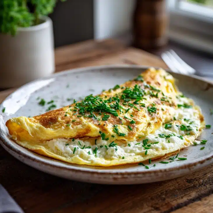 Easy Cottage Cheese Omelette Recipe 4 Served Cottage Cheese Omelette