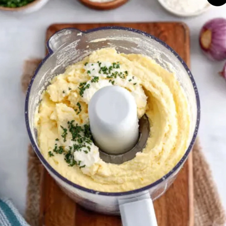 Healthy Cottage Cheese Egg Salad: Easy High Protein Meal 9 Mixing cottage cheese egg salad ingredients in bowl