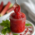 strawberry rhubarb sauce recipe 7 Recipe card for strawberry rhubarb sauce